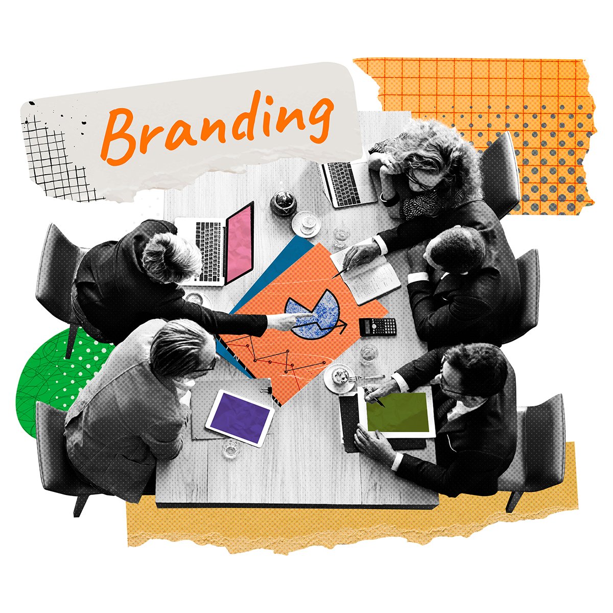 Branding showcase visual